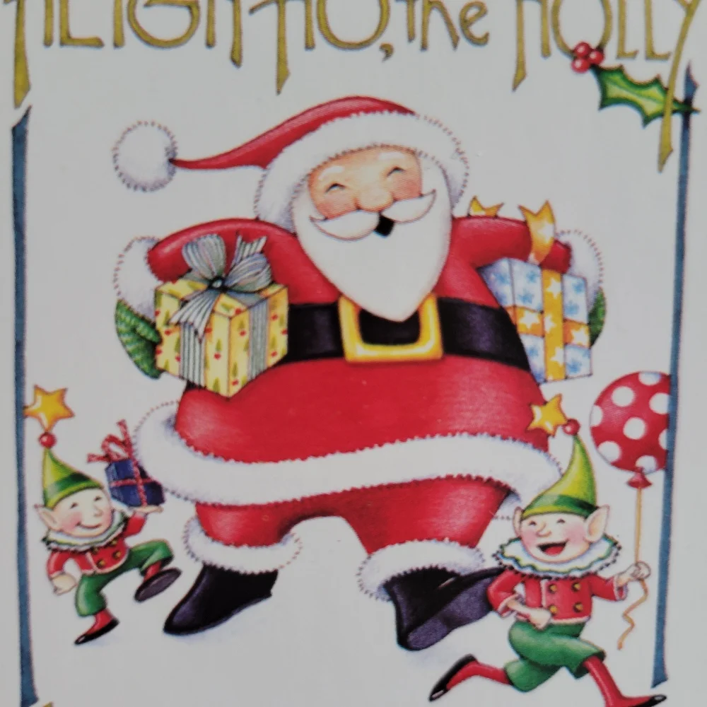 Mary Engelbreit Cards ~ Home is Where the Heart Is & 5 Santa Christmas Cards